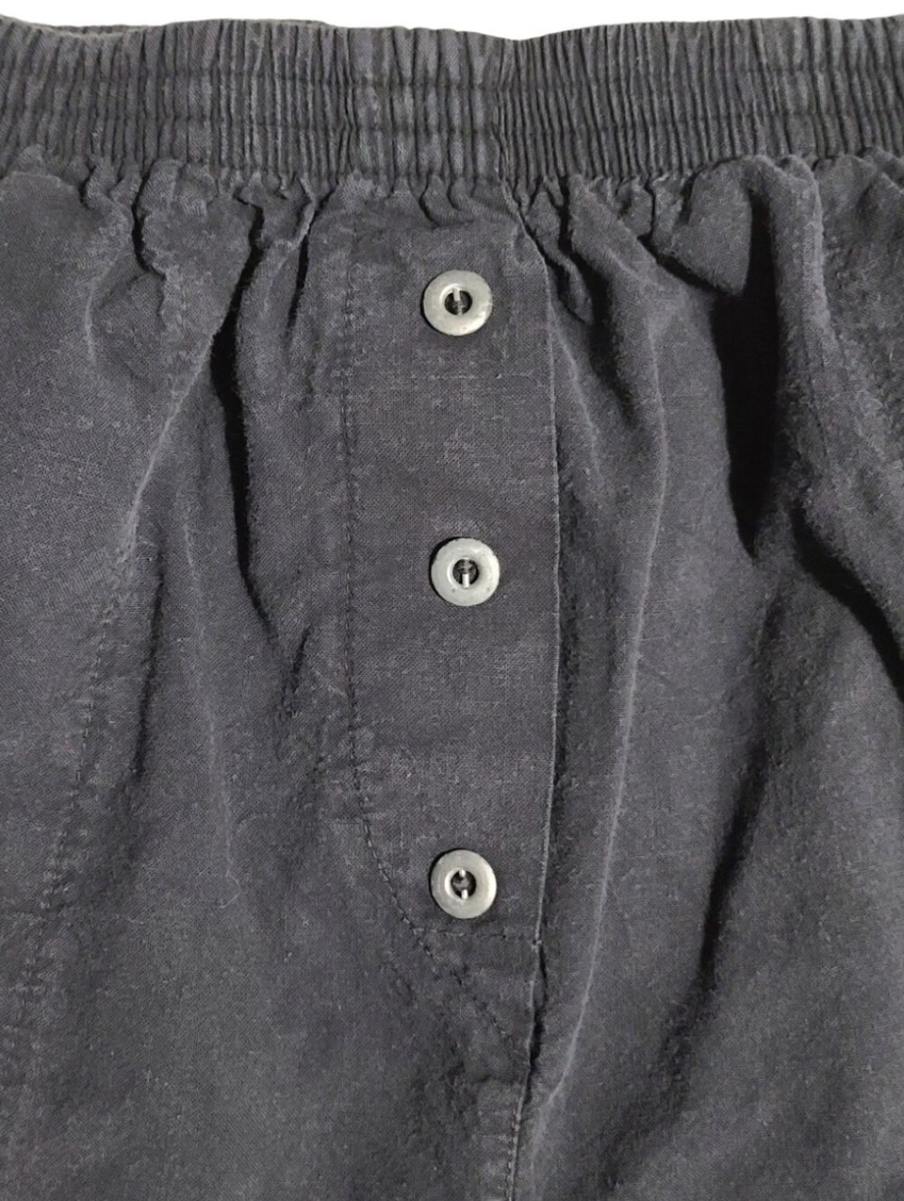 🖤Vintage 90s Cotton Ginny Sugar Bags Black High Waisted Sailor Shorts Canvas M - Picture 3 of 8